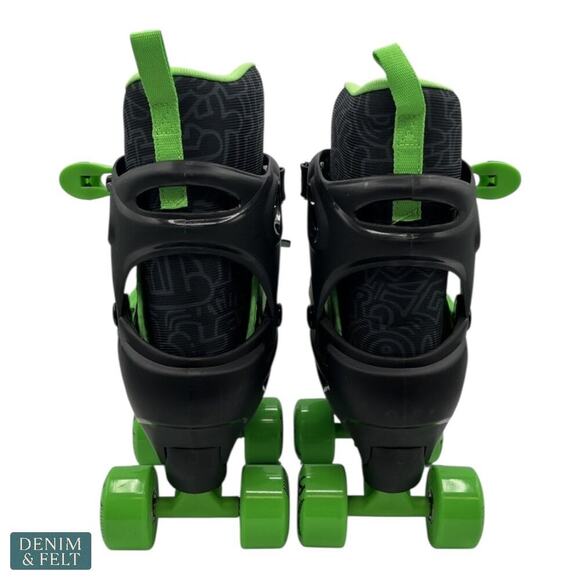 Roller Derby Green Wire Kids’ Adjustable Inline-Quad Combo Skates Sz 3-6 | NEW - Picture 13 of 15